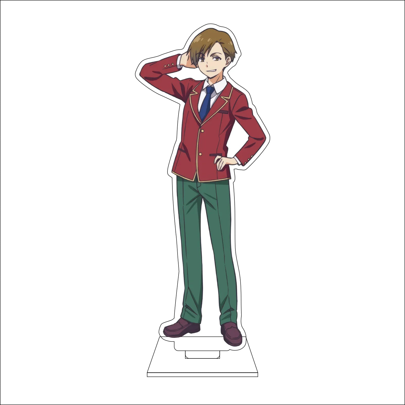 16CM Anime Classroom of the Elite Cosplay Acrylic Figure Stand Plate Ibuki Mio Karuizawa Kei Horikita Suzune Ornaments Gifts