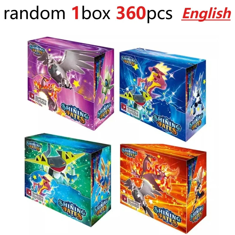 fun 360Pcs Pokemon Card TCG Scarlet&Violet Prismatic Evolutions 151 Prism 36 Pack Pokemon Booster Box Collectible Tradiner Card