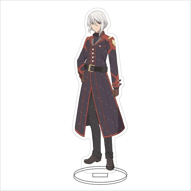 16CM Anime Figure The Misfit of Demon King Academy Misha Necron Sasha Necron Misha Ilioroggo Cos Acrylic Stand Ornaments Gifts