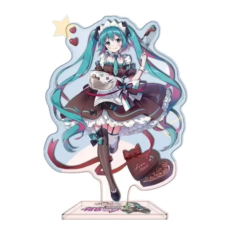 Hatsune Miku Anime Character Acrylic Standee Virtual Singer Desk Decoration Fan Collection Gift - 10CM Standing Figure Display