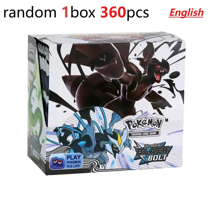 fun 360Pcs Pokemon Card TCG Scarlet&Violet Prismatic Evolutions 151 Prism 36 Pack Pokemon Booster Box Collectible Tradiner Card