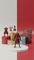 Crimson Ronin limited-edition PVC figure