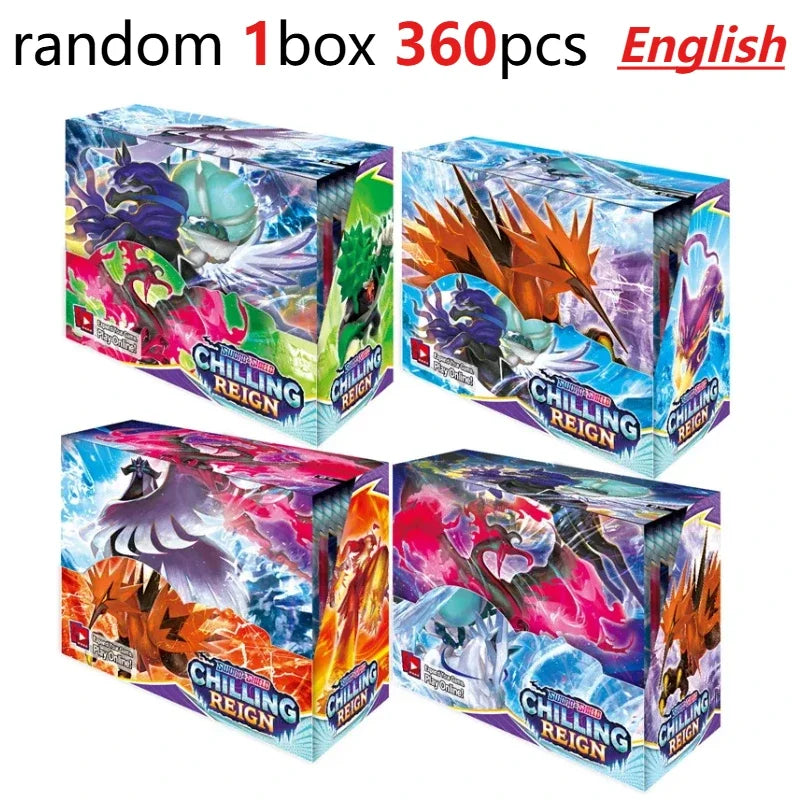 fun 360Pcs Pokemon Card TCG Scarlet&Violet Prismatic Evolutions 151 Prism 36 Pack Pokemon Booster Box Collectible Tradiner Card