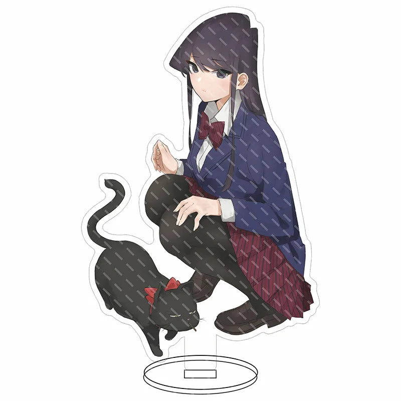 16CM Anime Figure Komi Can't Communicate‌‌ Komi Shouko Osana Najimi Cos Acrylic Stand Ornaments Chrismas Gifts