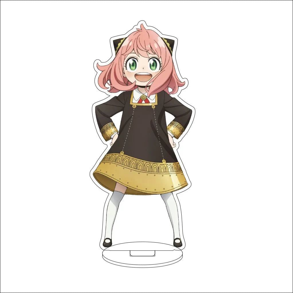16CM Anime SPY×FAMILY Yor Forger Anya Forger Loid Forger Bond Forger Cos Acrylic Figure Stand Ornaments Chrismas Gifts