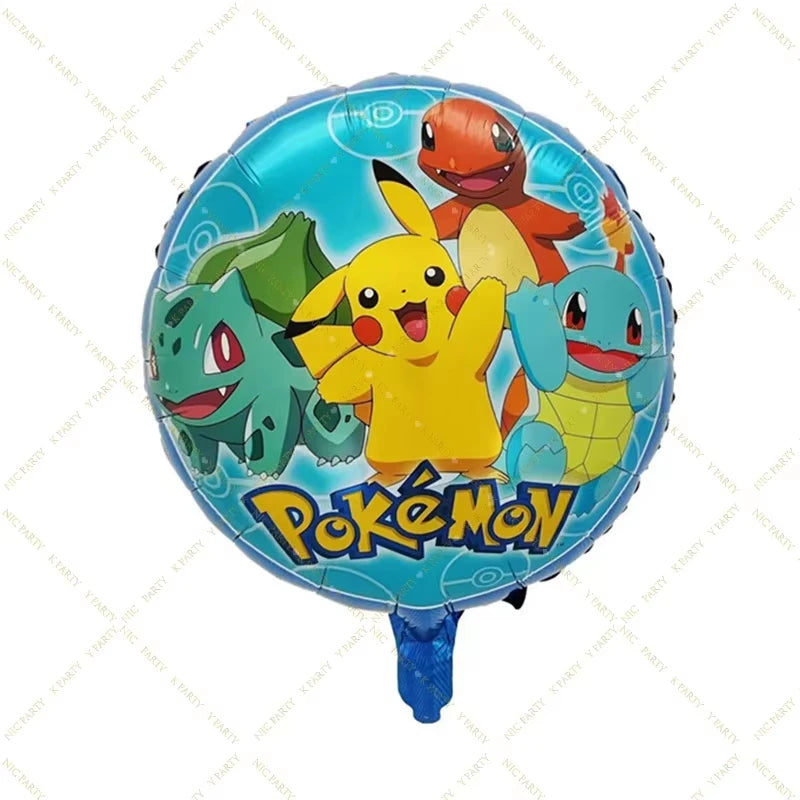 Giant PokeMons Theme Foil Balloons Birthday Party Decoration for Kids Birthday Party Gift Favors photo booth Baby Shower Balloon