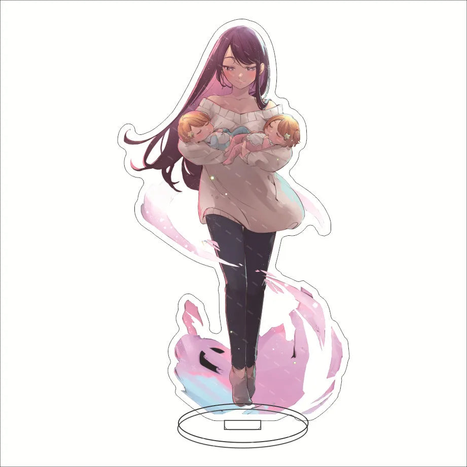 16CM Anime Figure Oshi no Ko Hoshino Ai Hoshino Rubii Arima Kana MEM CYO Hoshino Akua Cos Acrylic Stand Ornaments Cute Gifts