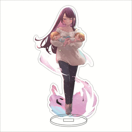 16CM Anime Figure Oshi no Ko Hoshino Ai Hoshino Rubii Arima Kana MEM CYO Hoshino Akua Cos Acrylic Stand Ornaments Cute Gifts