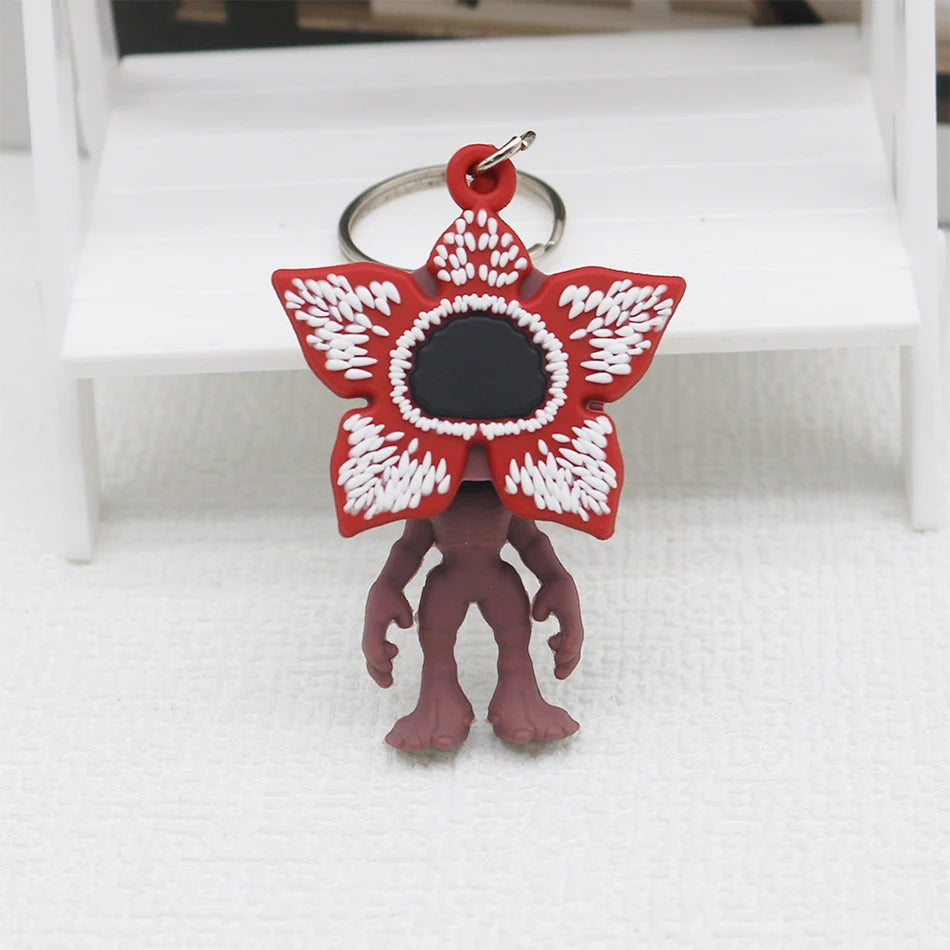 Pop Pocket Pop Eleven Stranger Keychain Robin  Barb Steve Dustin Key Ring Chain Model Toy Adults Children Gift Toys