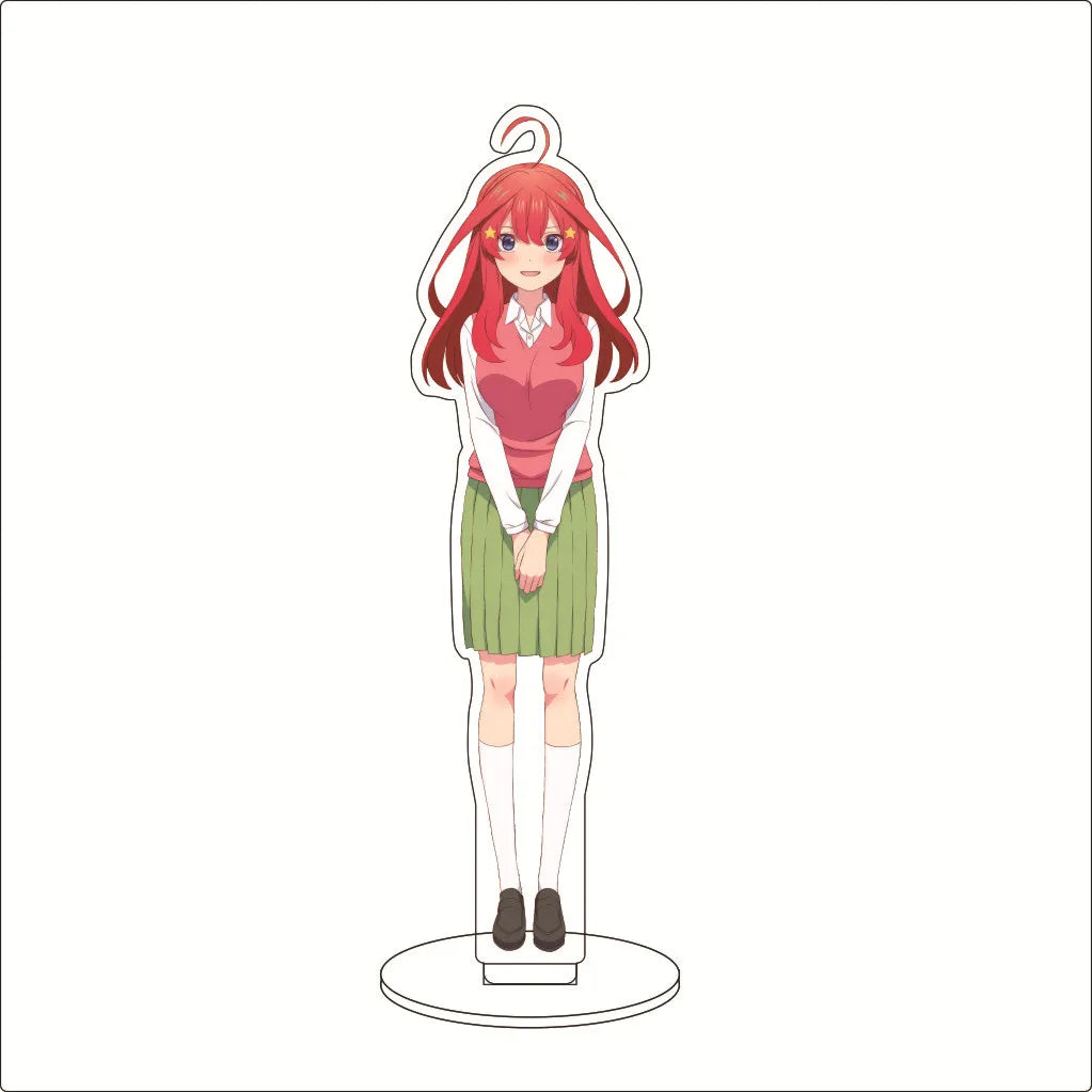 16CM Anime The Quintessential Quintuplets Nakano Nino Nakano Yotsuba Nakano Miku Nakano Ichika Cos Acrylic Figure Stand Ornament