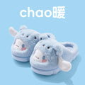 Cartoon Hello Kitty Women's Plush Slippers Warm New Cinnamoroll Pompompurin Kuromi Sanrioed Anime Winter Thicken Home Slippers