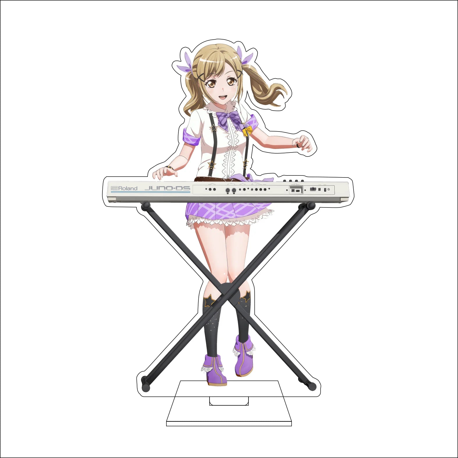 16CM Anime BanG Dream! Cosplay Acrylic Figure Stand Plate Ran Mitake Moca Aoba Himari Uehara Tomoe Udagawa Ornaments Gifts