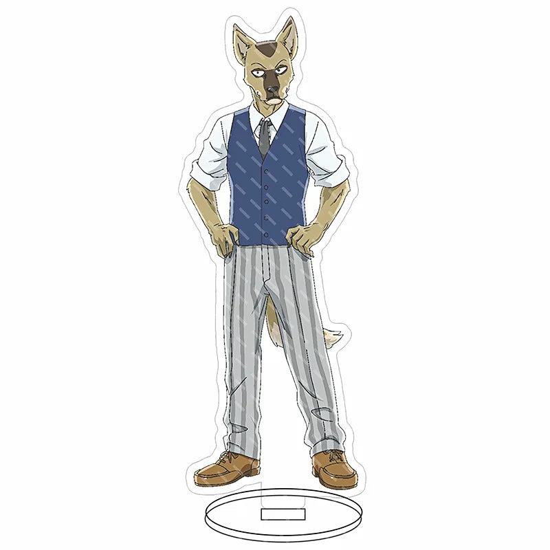 16CM Anime Figure BEASTARS‌‌ Legoshi Hal Louis Juno Jack Gohin Cos Acrylic Stand Ornaments Cute Chrismas Gifts