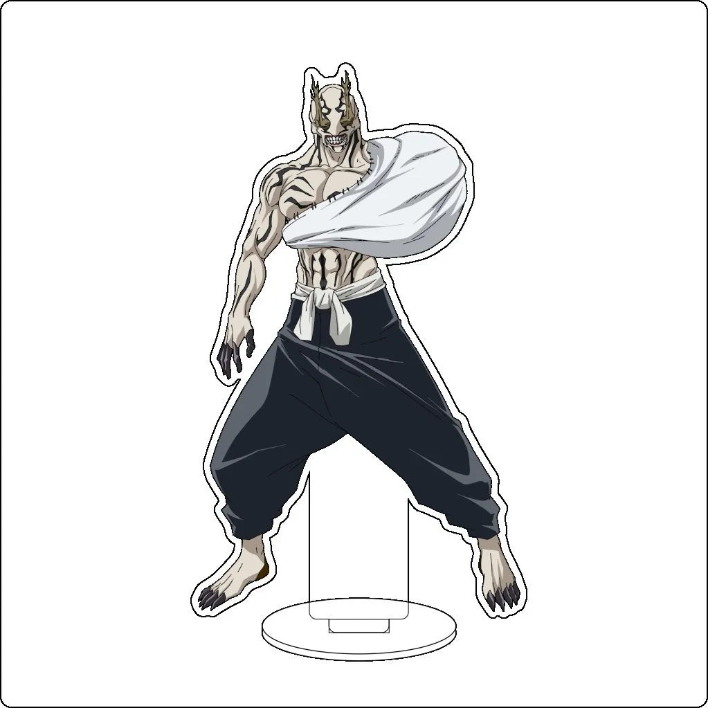 16CM Anime Jujutsu Kaisen Gojo Satoru Itadori Yuji Fushiguro Megumi Zen'in Maki Cos Acrylic Figure Stand Ornaments Chrismas Gift