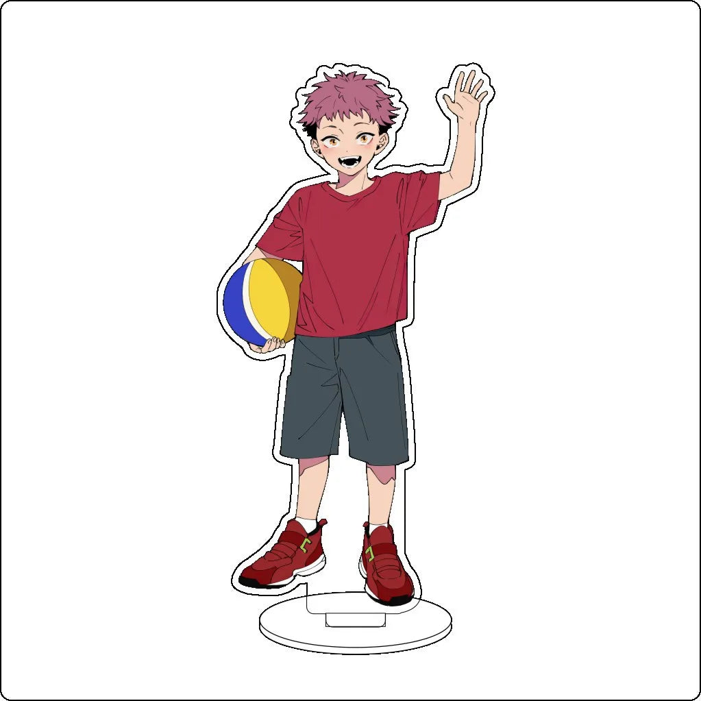 16CM Anime Jujutsu Kaisen Gojo Satoru Itadori Yuji Fushiguro Megumi Zen'in Maki Cos Acrylic Figure Stand Ornaments Chrismas Gift