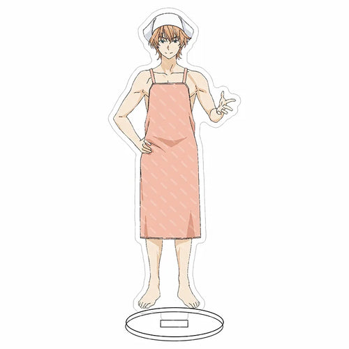 16CM Anime Figure Food Wars! Shokugeki no Soma Yukihira Soma Nakiri Erina Tadokoro Megumi Cos Acrylic Stand Ornaments Gifts