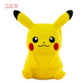 Pikachu Stuffed Toys Anime Cartoon & Cute Plush Dolls Pokemon Throw Pillow Birthday Gift For Kids Friends Boys Home Decoration