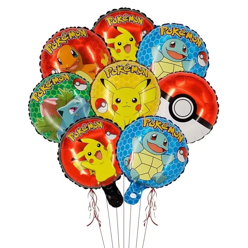 Giant PokeMons Theme Foil Balloons Birthday Party Decoration for Kids Birthday Party Gift Favors photo booth Baby Shower Balloon