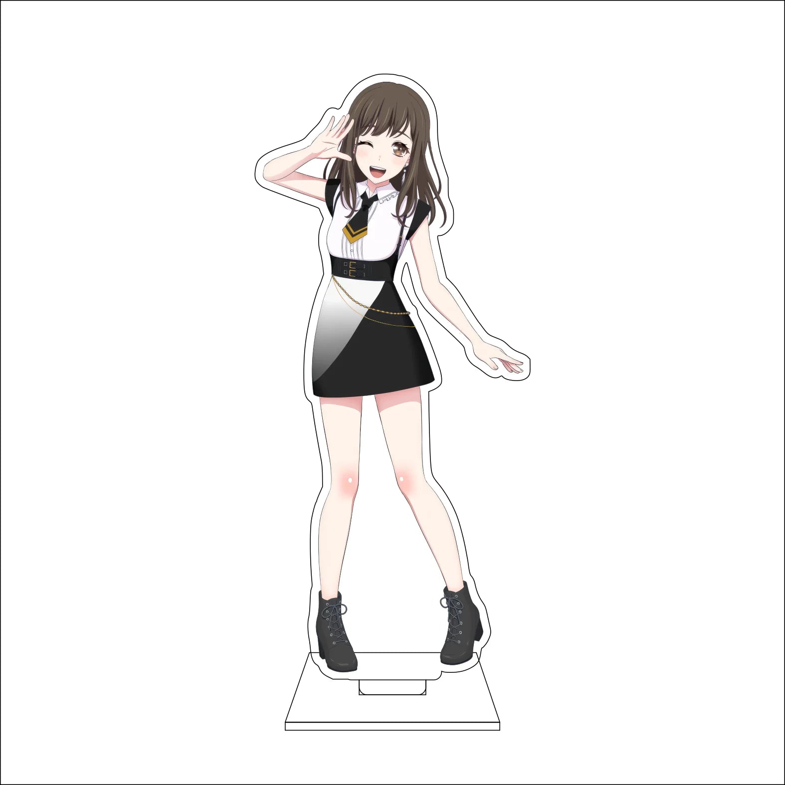 16CM Anime BanG Dream! Cosplay Acrylic Figure Stand Plate Ran Mitake Moca Aoba Himari Uehara Tomoe Udagawa Ornaments Gifts