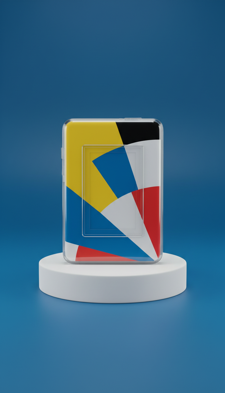 Trading Card Case With Fan-Themed Design