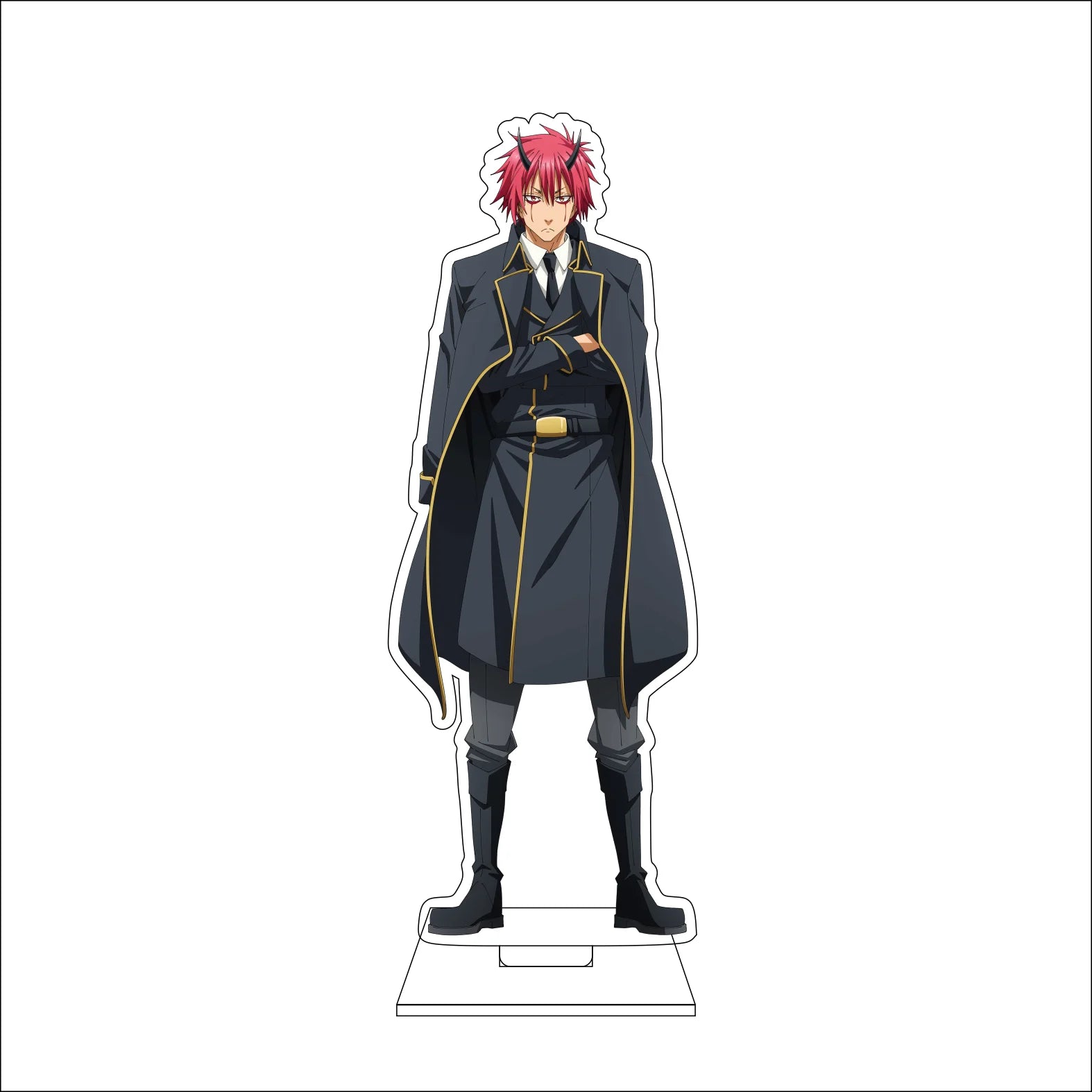 16CM Anime Rimuru Tempest Diablo shuna Shizue Izawa Cosplay Acrylic Figure Stand Plate Ornaments Gifts