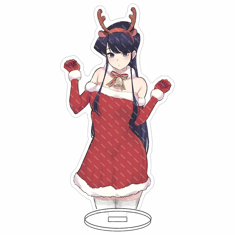 16CM Anime Figure Komi Can't Communicate‌‌ Komi Shouko Osana Najimi Cos Acrylic Stand Ornaments Chrismas Gifts