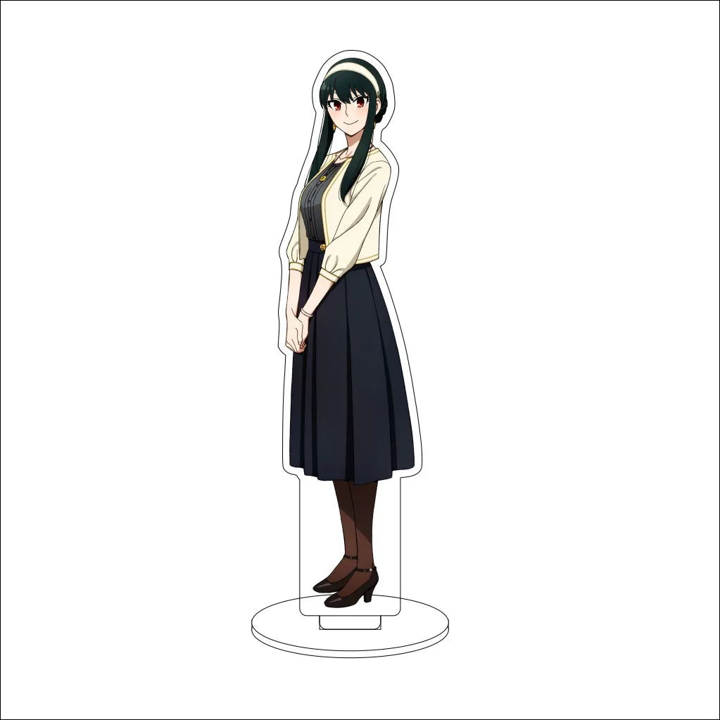 16CM Anime SPY×FAMILY Yor Forger Anya Forger Loid Forger Bond Forger Cos Acrylic Figure Stand Ornaments Chrismas Gifts