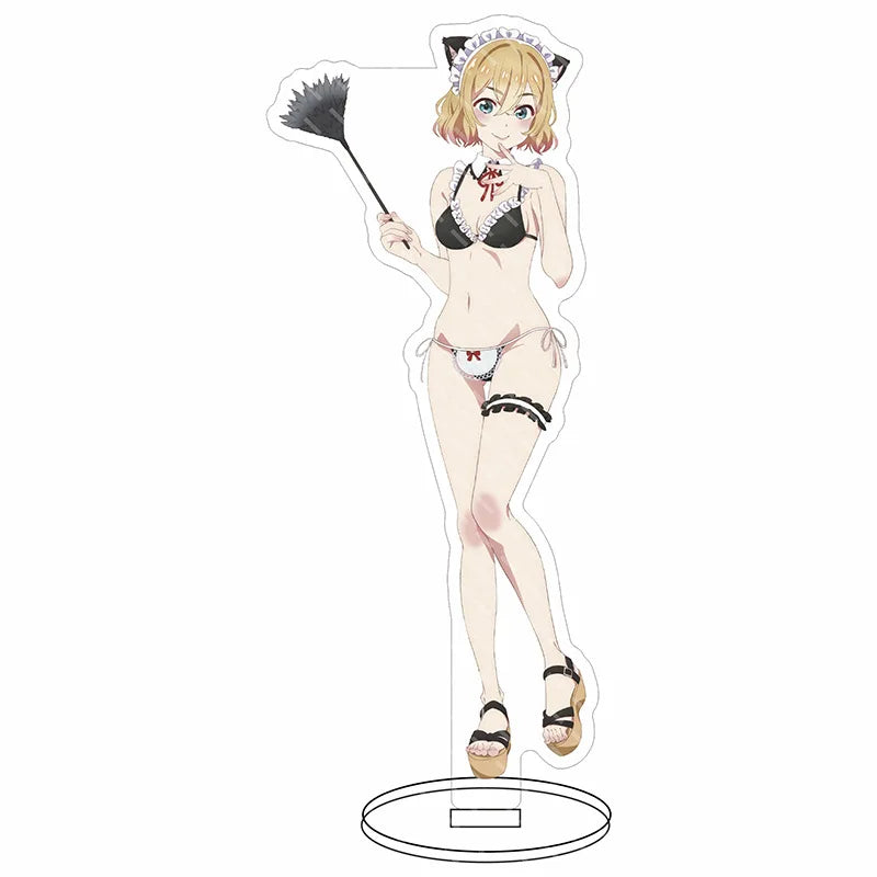 16CM Anime Figure Rent A Girlfriend‌ Ichinose Chizuru Sarashina Ruka Sakurasawa Sumi Nanami Mami Cos Acrylic Stand Ornament Gift