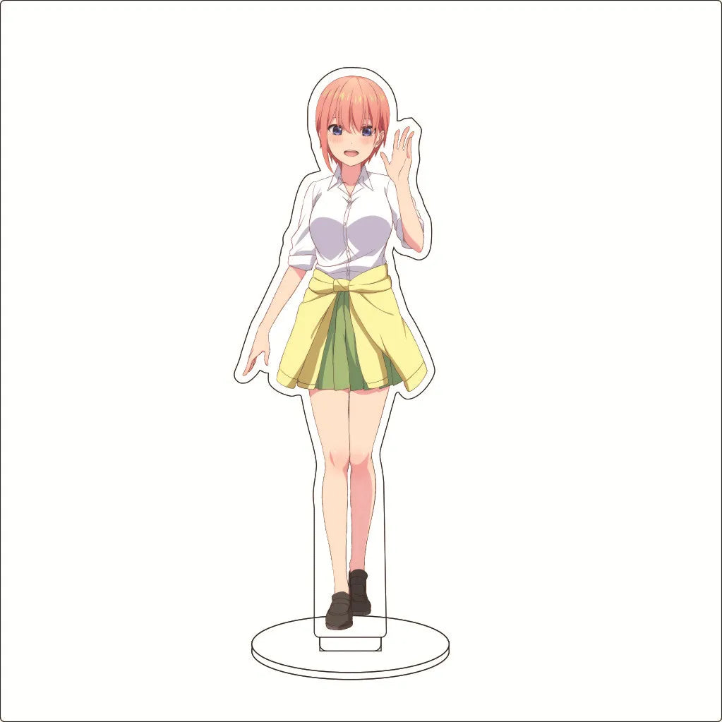 16CM Anime The Quintessential Quintuplets Nakano Nino Nakano Yotsuba Nakano Miku Nakano Ichika Cos Acrylic Figure Stand Ornament
