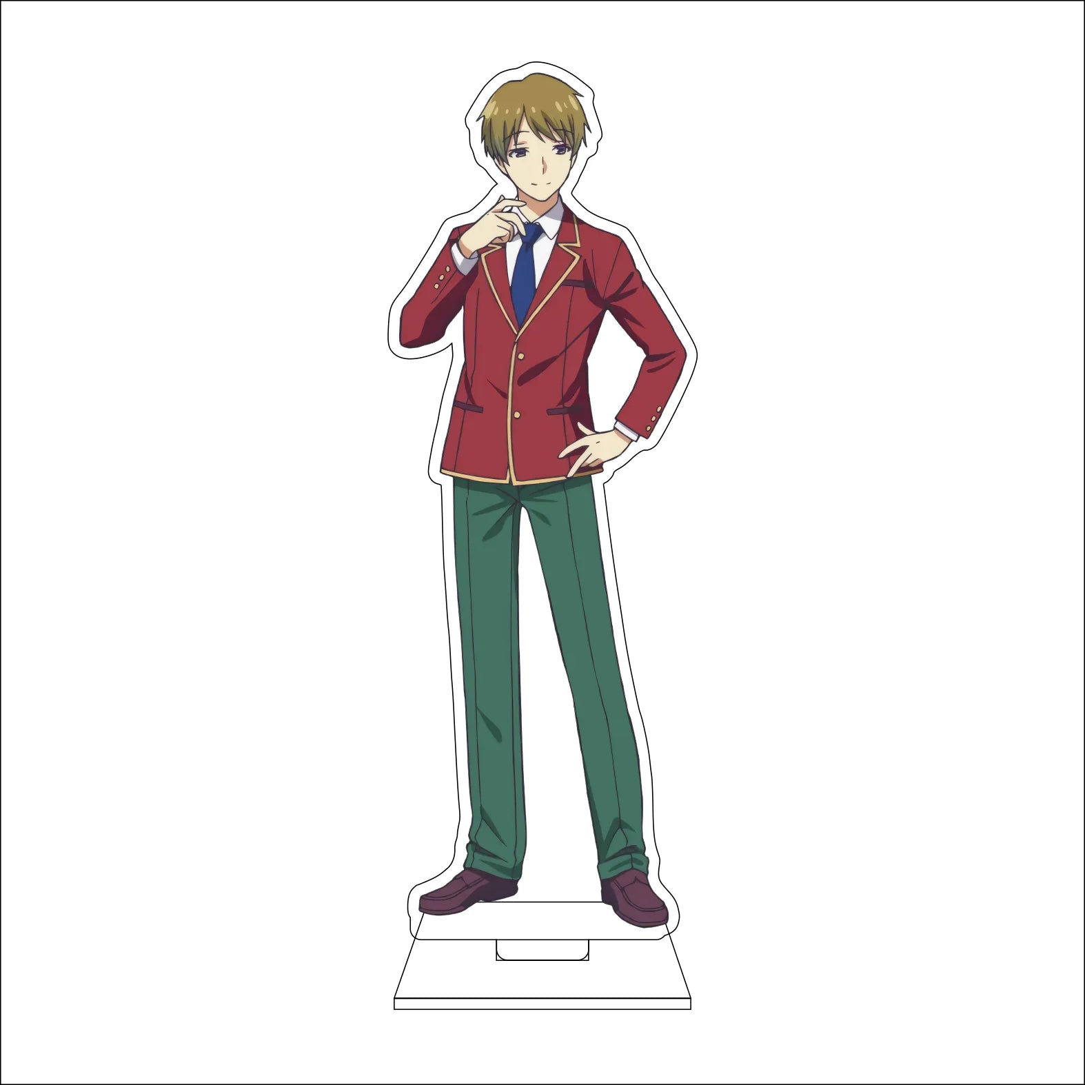 16CM Anime Classroom of the Elite Cosplay Acrylic Figure Stand Plate Ibuki Mio Karuizawa Kei Horikita Suzune Ornaments Gifts