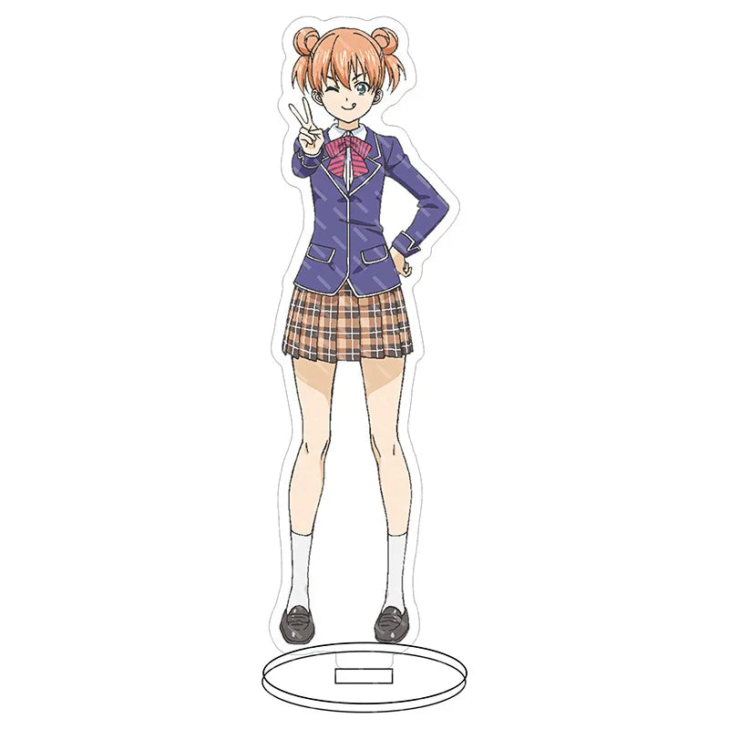 16CM Anime Figure Food Wars! Shokugeki no Soma Yukihira Soma Nakiri Erina Tadokoro Megumi Cos Acrylic Stand Ornaments Gifts