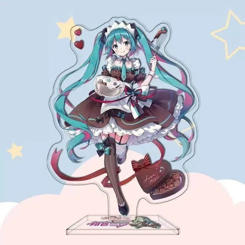 Hatsune Miku Anime Character Acrylic Standee Virtual Singer Desk Decoration Fan Collection Gift - 10CM Standing Figure Display