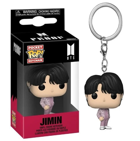 Funko POP Pocket Keychain Toy Men's Team RM SUGA JUNG KOOK JIMIN Jin V J-HOPE Pocket Pop Keychain Vinyl Figure Collection Toys