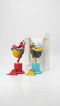 Sky Surge Twins resin figure duo pack