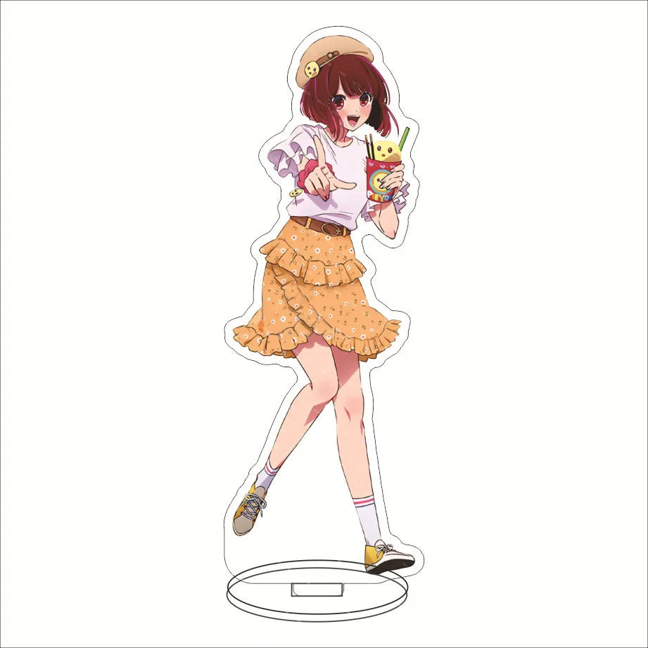 16CM Anime Figure Oshi no Ko Hoshino Ai Hoshino Rubii Arima Kana MEM CYO Hoshino Akua Cos Acrylic Stand Ornaments Cute Gifts