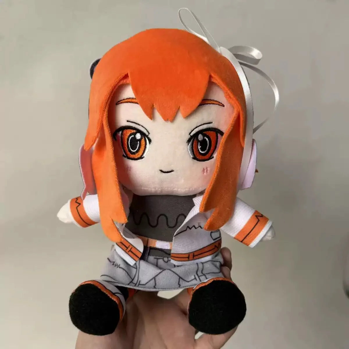 Kasane Teto Plush Toy Soft Doll Stuffed Plushies Figure Anime Cosplay Cartoon Birthday Present Christmas Gift for Fans Girl