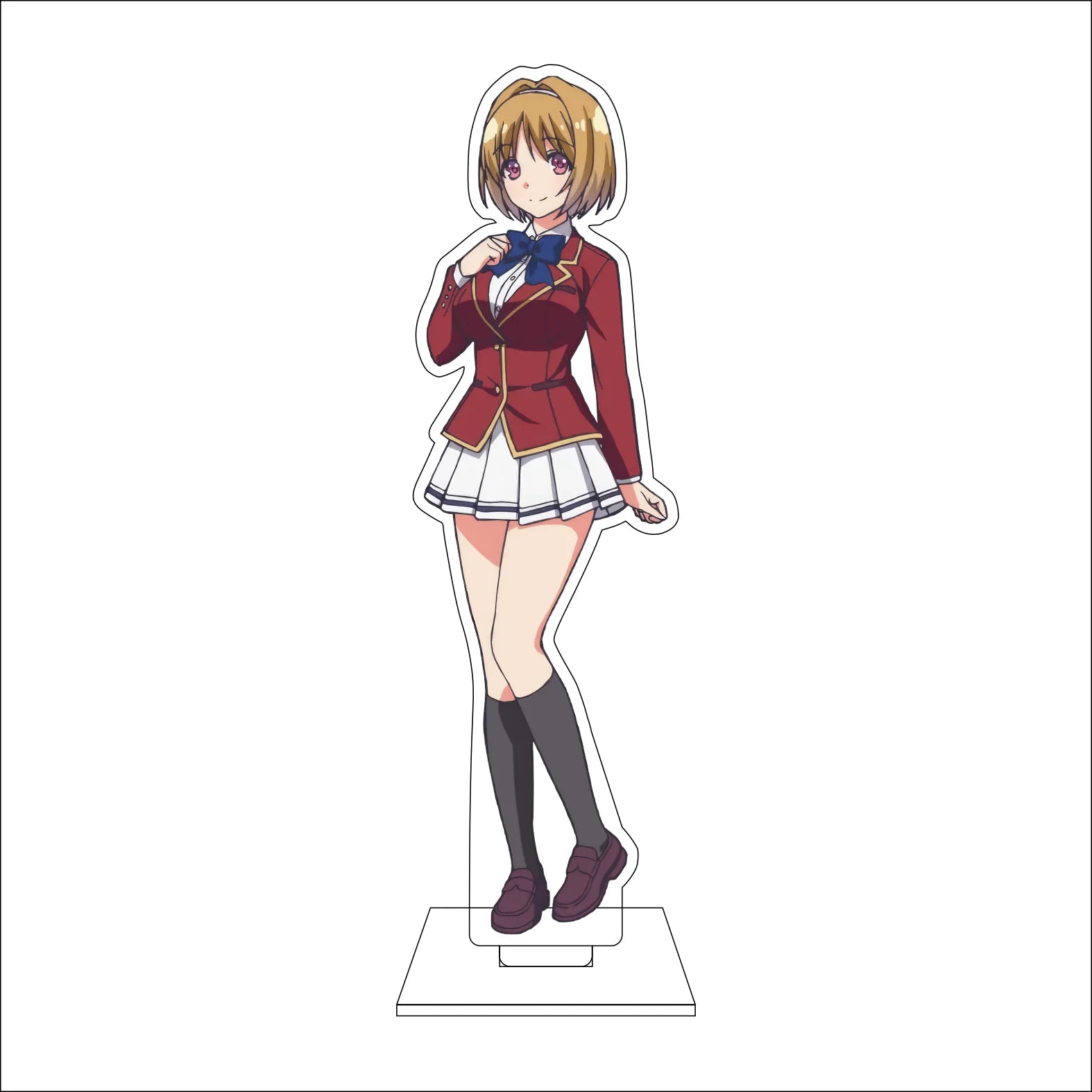 16CM Anime Classroom of the Elite Cosplay Acrylic Figure Stand Plate Ibuki Mio Karuizawa Kei Horikita Suzune Ornaments Gifts