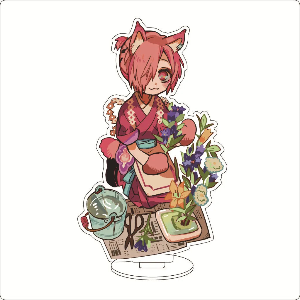 16CM Anime Toilet bound Hanako kun‌ Minamoto Kou Akane Aoi Nanamine Sakura Cos Acrylic Figure Stand Ornaments Chirstmas Gifts