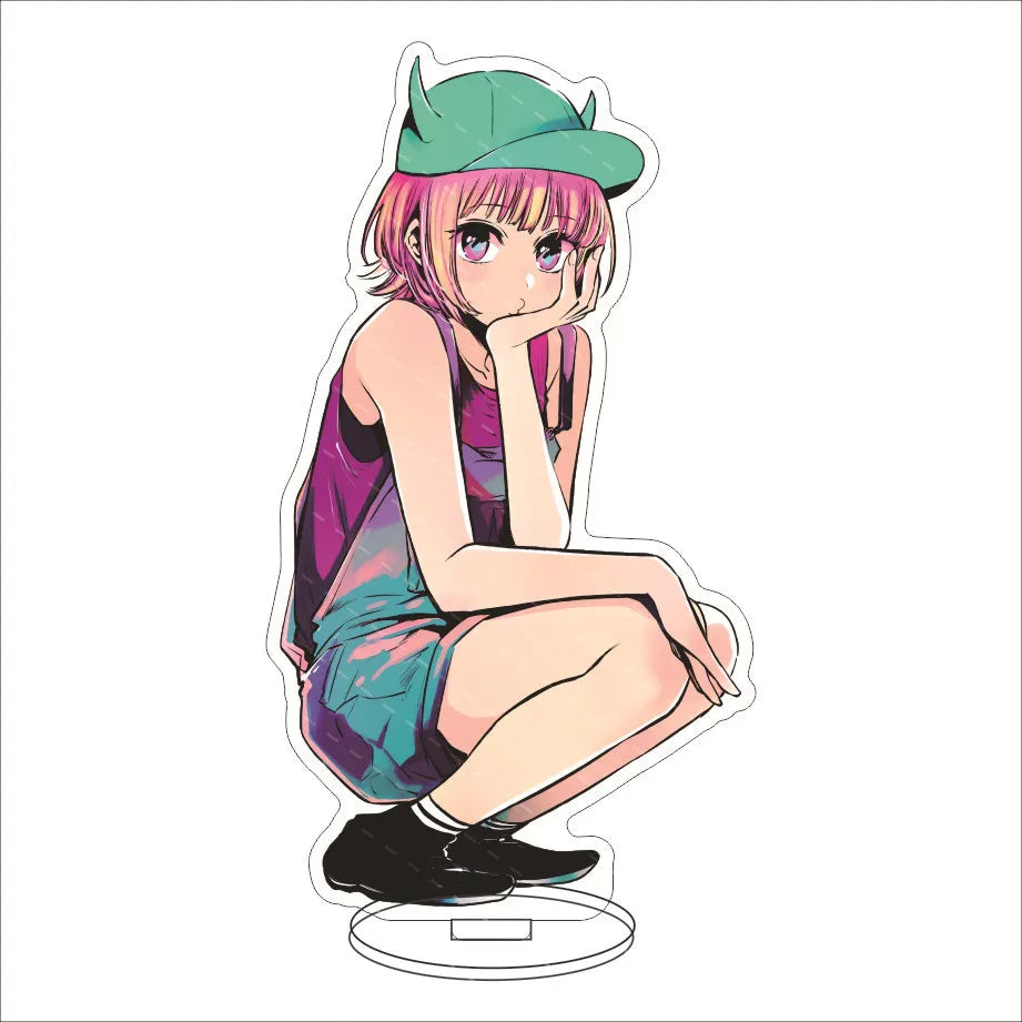 16CM Anime Figure Oshi no Ko Hoshino Ai Hoshino Rubii Arima Kana MEM CYO Hoshino Akua Cos Acrylic Stand Ornaments Cute Gifts