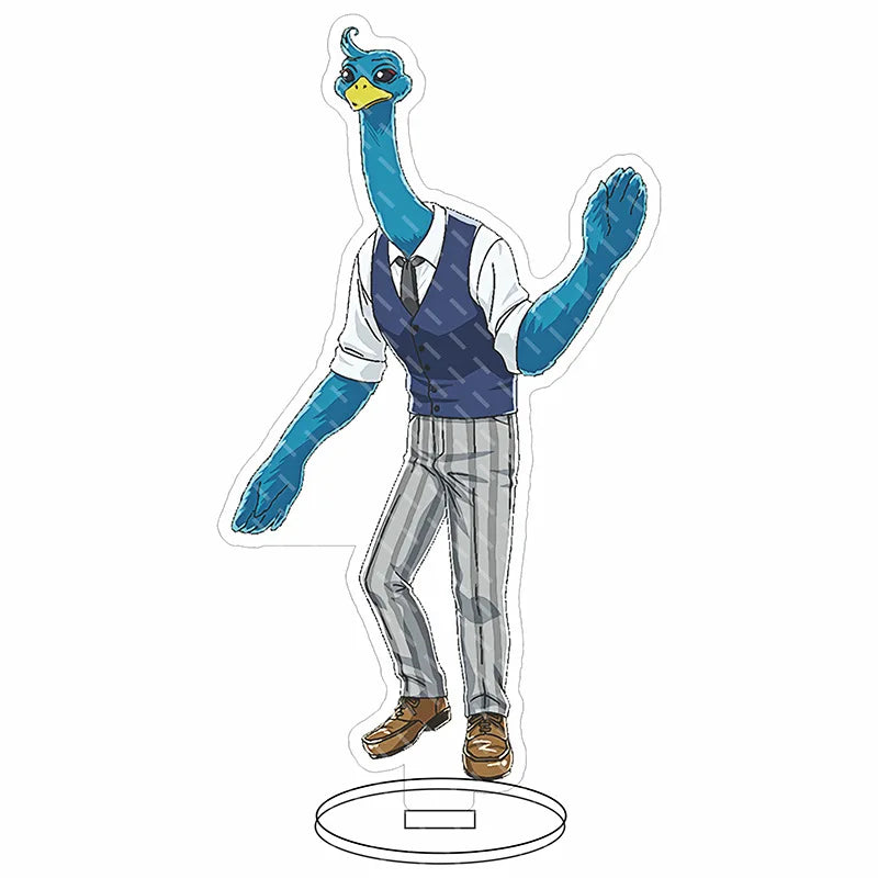 16CM Anime Figure BEASTARS‌‌ Legoshi Hal Louis Juno Jack Gohin Cos Acrylic Stand Ornaments Cute Chrismas Gifts
