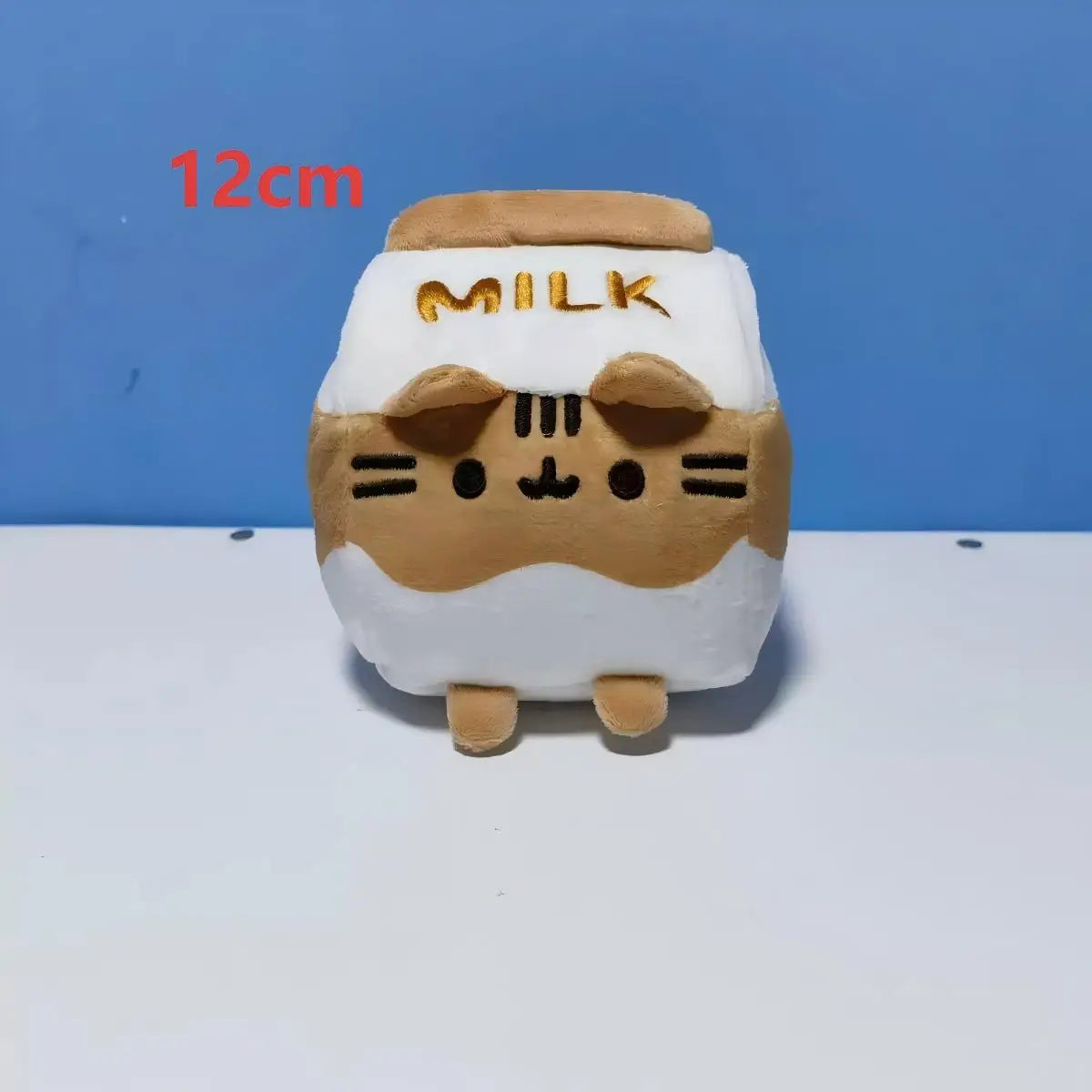 Simulated Cat Doll Plush Toy Anime Cat Soft Home Decoration Tabletop Bedroom Decoration Kids Toy Series Accessories Gifts/