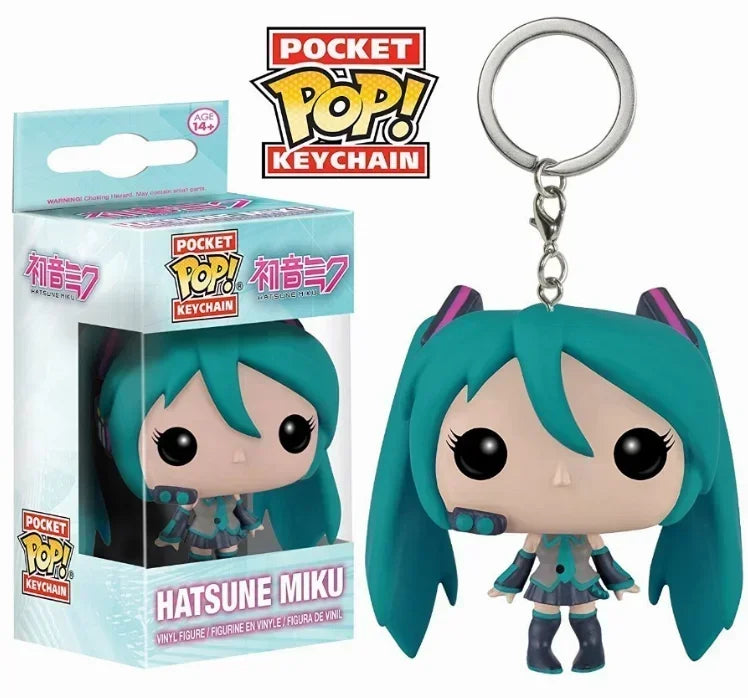 2026 Funko POP Keychains Dragons Ball Star Keychain wars Spiderman Attack on Levi Toy STITCH Rick Kurama Todoroki Figure Toys