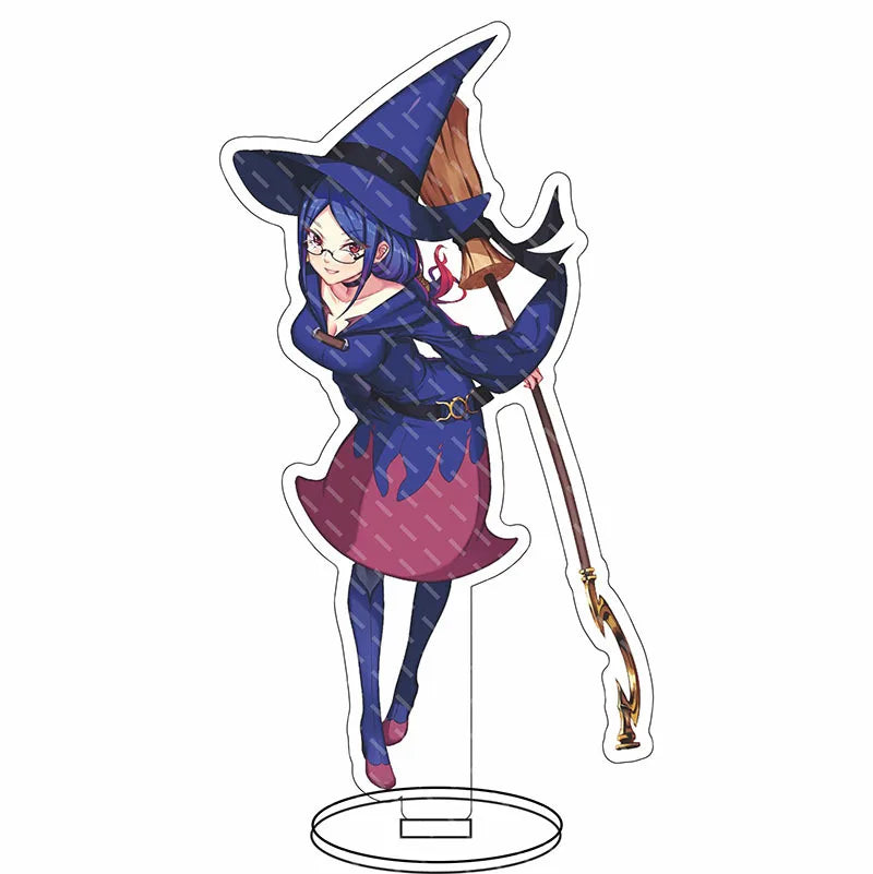 16CM Anime Figure Little Witch Academia‌ Kagari Lotte Jansson Sucy Manbavaran Diana Cavendish Cos Acrylic Stand Ornaments Gifts