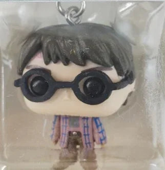 Funko POP Keychain Toy Hermione Granger Dobby Dumbledore Malfoy Ginny Ron Hedwig Snape Voldemort Luna Pocket Pop Key Ring Toy