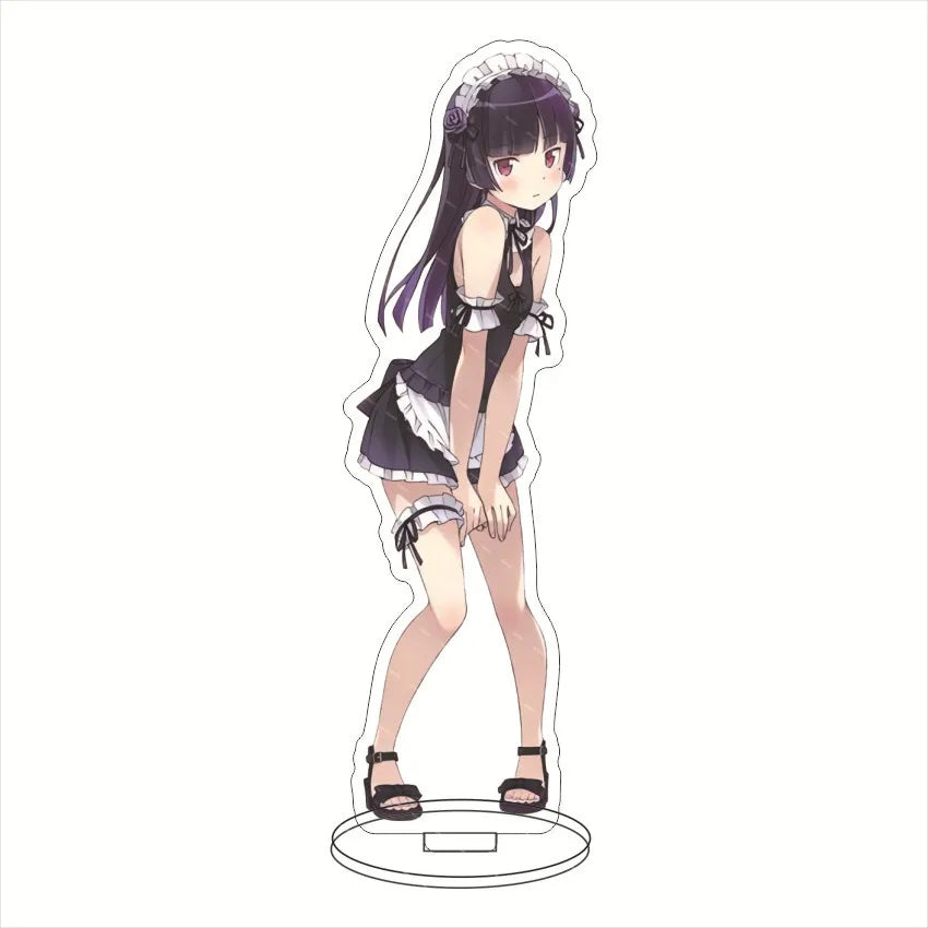 16CM Anime Figure My Little Sister Can't Be This Cute! Oreimo Kosaka kirino Gokou Ruri Cos Acrylic Stand Ornaments Cute Gifts