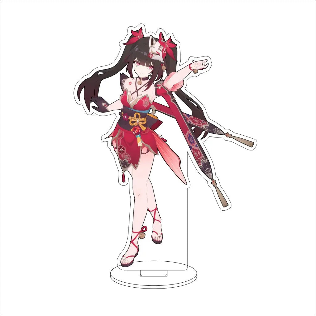 16CM Game Anime Honkai: Star Rail Sparxie Sparkle Cos Acrylic Figure Stand Ornaments Birthday Chrismas Lovely Gifts
