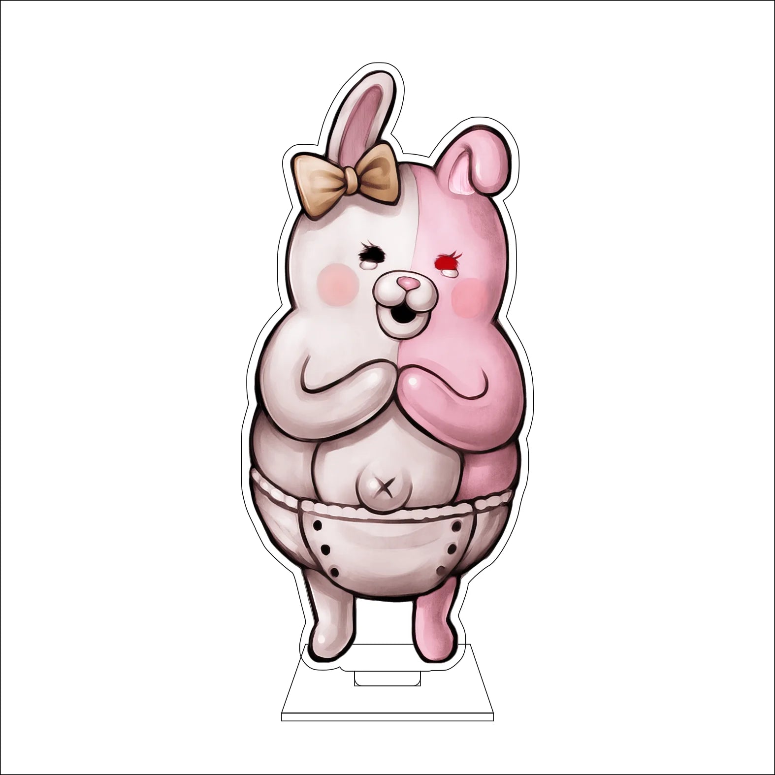 16CM Anime Danganronpa Cosplay Acrylic Figure Stand Plate Toko Fukawa Mondo Owada Maizono Sayaka Kirigiri Kyoko Ornaments Gifts