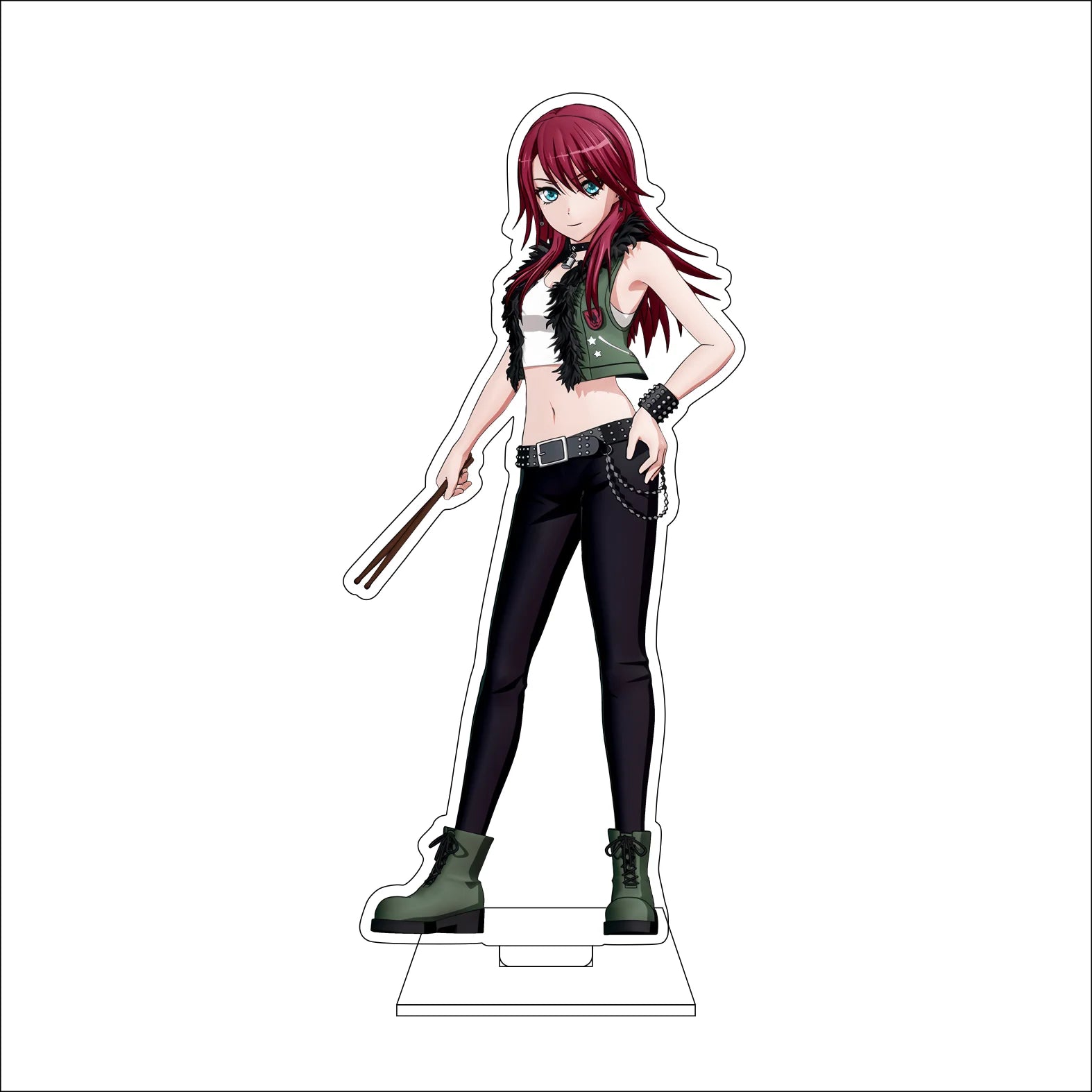 16CM Anime BanG Dream! Cosplay Acrylic Figure Stand Plate Ran Mitake Moca Aoba Himari Uehara Tomoe Udagawa Ornaments Gifts