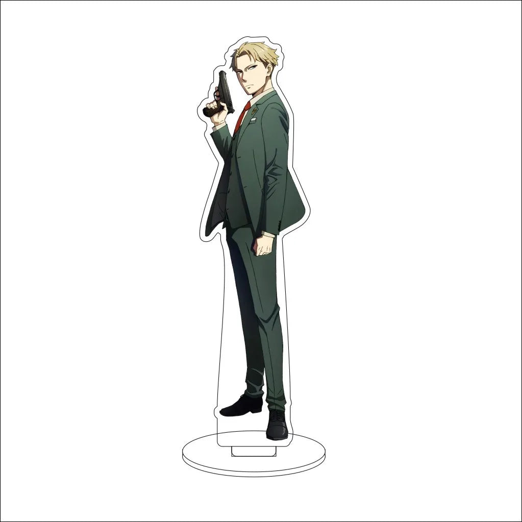 16CM Anime SPY×FAMILY Yor Forger Anya Forger Loid Forger Bond Forger Cos Acrylic Figure Stand Ornaments Chrismas Gifts