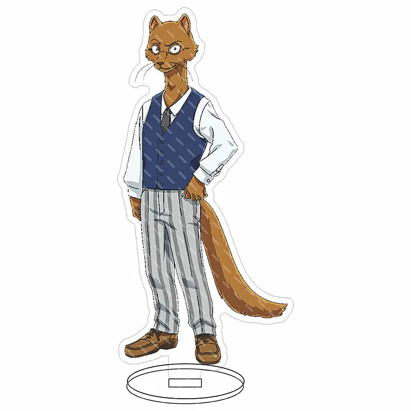 16CM Anime Figure BEASTARS‌‌ Legoshi Hal Louis Juno Jack Gohin Cos Acrylic Stand Ornaments Cute Chrismas Gifts